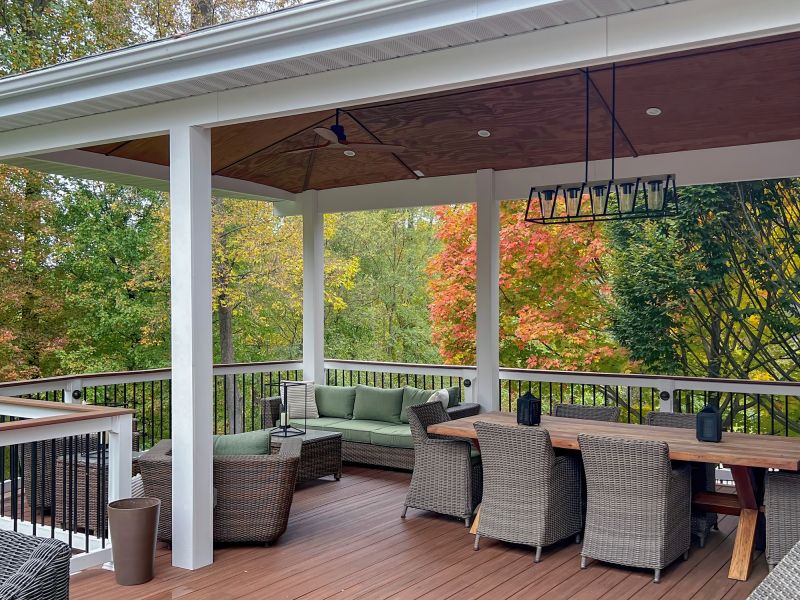 Gazebo Fan Installation in Overland Park, KS